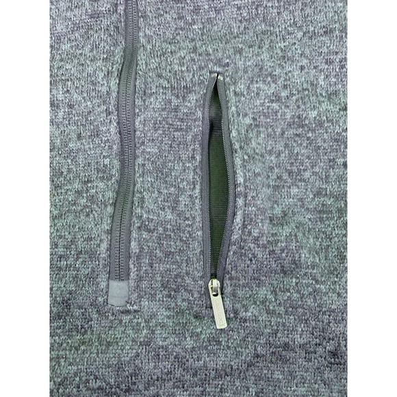 Vintage Woolrich Men's Pullover Jacket XL Blue 1/4 Zip Long Sleeve Pocket - Picture 6 of 10